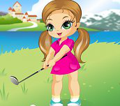 Little golf fan