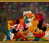 Hra - Puzzle mania Mickey Mouse