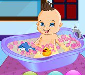 Hra - Cute Baby Bathing