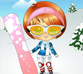 Hra - Snow Sporty Dress Up