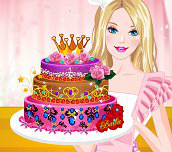 Hra - Barbies Diamond Cake