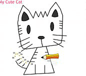 Hra - Draw My Cute Cat