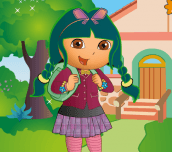 Dora jde do školy
