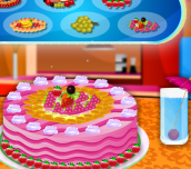 Hra - Cake with Fruit Decorations