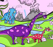Hra - Dino Coloring Book