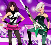 Hra - Girl Rock Band Dress Up