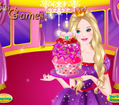 Barbie Glittery Cupcake