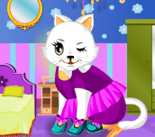 Hra - Kitty Dress Up
