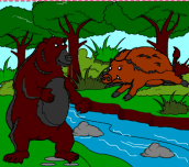 Hra - Rosy Coloring Book - Jungle Bear