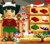 Hra - Dora Christmas Party Dress Up