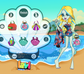 Hra - Monster High Beach Girl Lagoona