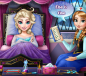 Hra - Elsa frozen Flu doctor