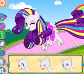 My Little Pony Rarity Rainbow Power Style