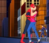 Hra - SpidermanKissing