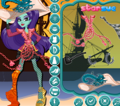 Hra - Monster High Vandala Doubloons Dress Up