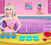 Hra - BarbieSuperheroCookingMinicheesecakes