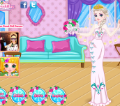 Hra - Elsa Wedding Dress Design