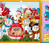 Hra - Pou Holiday Puzzle