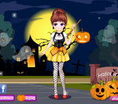 Hra - Happy Halloween Girl