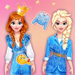 Hra - Princesses Cool #Demin Outfits