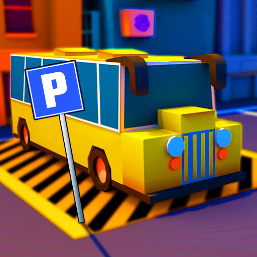 Hra - Bus Parking City 3D